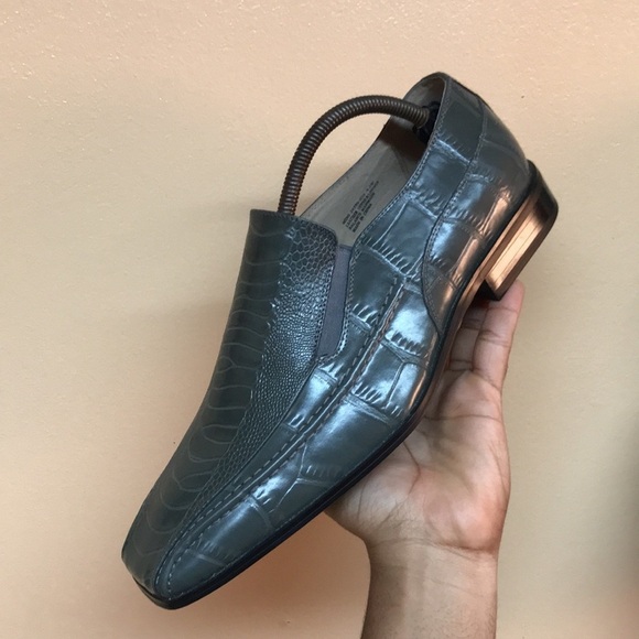 Stacy Adams Green Alligator Print Dress Shoes main image 11